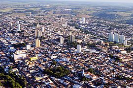 Botucatu, vista aérea