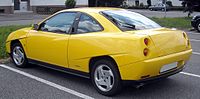 Rear of the Fiat Coupé