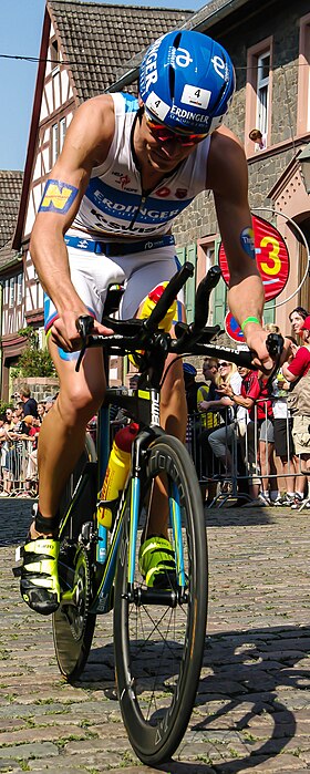 Michael Raelert beim Ironman Germany, 2013