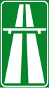 Italian Autostrada symbol