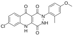 7-chloro-2-(4-methoxy-2-methylphenyl)-3,5-dihydropyridazino[4,5-b]quinoline-1,4,10-trione