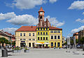 Marktplatz mit Rathausturm