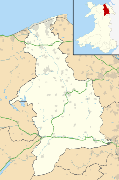 Nantglyn is located in Denbighshire