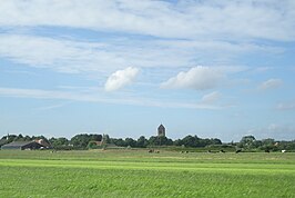 Uitzicht op Nijemirdum