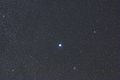 Sirius and M41 (lower right), M50 (upper left), and NGC 2360 (lower left)