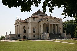 Villa Rotonda. Andrea Palladio, 1550–1552