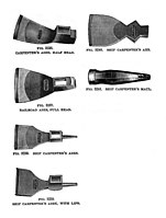 19th century knowledge woodworking adze and axe