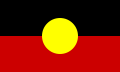 I forgot to mention that commercial production of flags and bunting within Australia remains exclusively licensed and manufactured by Carroll and Richardson Flagworld, unless it’s a “personal physical flag reproduction”. (File:Australian Aboriginal Flag.svg)