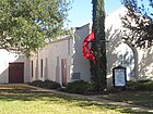 First United Methodist Church in Dilley with the "Catch the Spirit" emblem