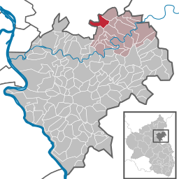 Läget för Isselbach i Rhein-Lahn-Kreis