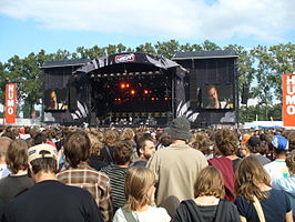 Optreden van Editors op Pukkelpop 2007