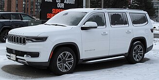 Jeep Wagoneer, full-size SUV on a pickup truck-based platform