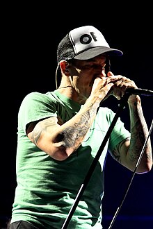 Anthony Kiedis v roce 2012