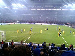 Match entre Borussia Dortmund et FC Schalke 04 en 2009.