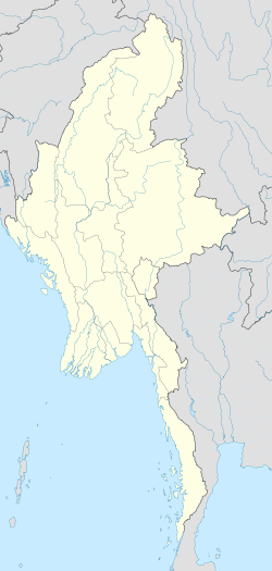 Nay Pyi Taw trên bản đồ Myanmar