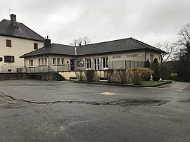 The town hall in Sermange