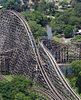 New Texas Giant at Six Flags Over Texas before being refurbished into a hybrid steel-wood coaster.