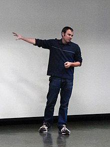 Chris Lattner at FOSDEM in 2011