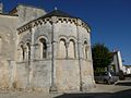 Le chevet de l'église