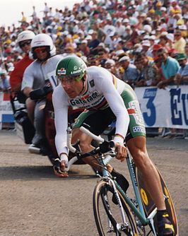 Gianni Bugno in de Ronde van Frankrijk 1993