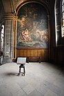 Peinture murale par Delacroix dans l'église Saint-Sulpice de Paris (1861).