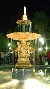 Fuente de Plaza 25 de Mayo.