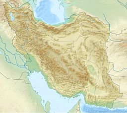 Amols läge i Iran