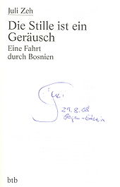 Signature de Juli Zeh