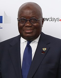 Akufo-Addo vuonna 2017.