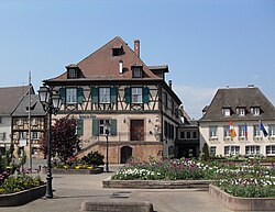 Skyline of Wintzenheim