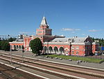 Tjernihiv–Ovrutj järnvägsstationen.