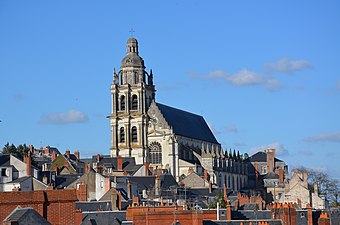 De kathedraal Saint Louis van Blois