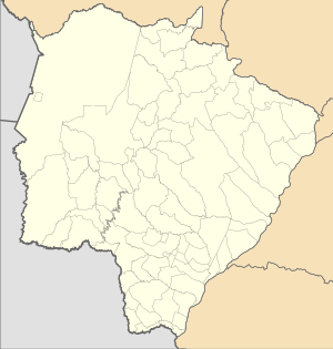 Mapa de Mato Grosso do Sul