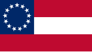 Stars and Bars, flag of the CSA, 1861-1863