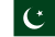 Pakistans flagg