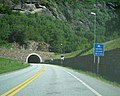 Entrée sud du tunnel de Lærdal