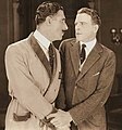 Com Milton Sills (à d.), em The Street Called Straight (1920, foto promocional)