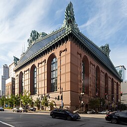 Harold Washington Library, Chicago, by Hammond, Beeby & Babka, 1991[129]