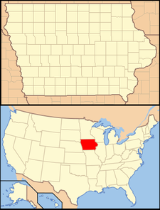 Keokuk is located in Iowa