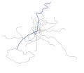 Madrid metro line 10.