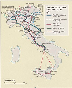 Grand Tour - Localizzazione