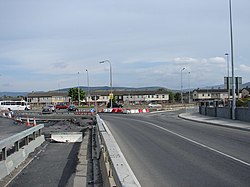 Roundabout near Jobstown