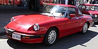 1987 Spider Quadrifoglio Verde 2.0 hardtop front view