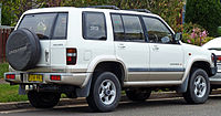 2001–2003 Holden Jackaroo (UBS) SE 5-door (Australia)