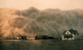 Dust storm, Texas, 1935