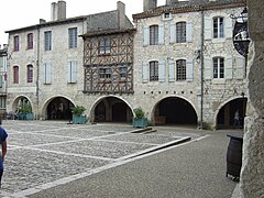 La place des cornières.