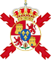 Versió a les banderes dels regiments (1843-1868/1874-1931)[7]