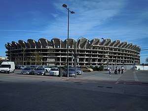 Baustelle des Nou Mestalla im März 2013