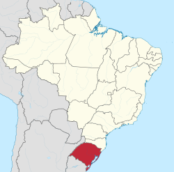 Rio Grande do Sul - Localizzazione