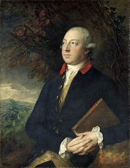 Thomas Pennant in olieverf geschilderd door Thomas Gainsborough in 1776